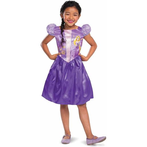 Disney - Rapunzel - Disfarce Princesa de Conto Infantil Carnaval XS ㅤ
