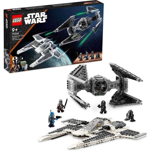 LEGO Star Wars - Caza Colmillo Mandaloriano vs. Interceptor Tie - 75348